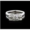 Image 1 : 14KT White Gold 1.00ctw Diamond Ring