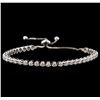 14KT White Gold 2.34ctw Diamond Tennis Bracelet