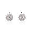 Image 1 : 14KT White Gold 1.34ctw Diamond Earrings
