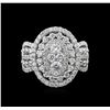 2.32ctw Diamond Ring - 18KT White Gold