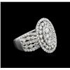 Image 2 : 2.32ctw Diamond Ring - 18KT White Gold