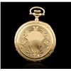 Image 3 : Elgin 14KT Yellow Gold Full Hunter Antique Pocketwatch