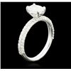 Image 3 : 18KT White Gold EGL USA Certified 1.92ctw Diamond Ring