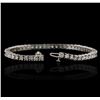 Image 3 : 14KT White Gold 7.33ctw Diamond Bracelet
