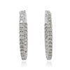 Image 1 : 14KT White Gold 3.08ctw Diamond Earrings