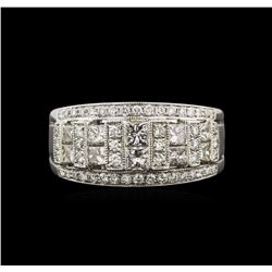 1.46ctw Diamond Ring - 14KT White Gold