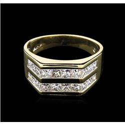 0.80ctw Diamond Ring - 14KT Yellow Gold