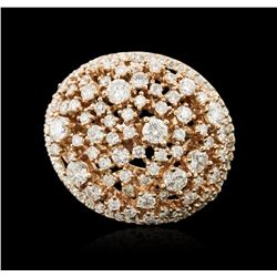 14KT Rose Gold 2.34ctw Diamond Ring