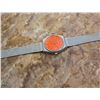 Image 8 : Omega Seamaster Stainless Steel Orange Dial Date Automatic Watch