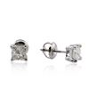 Image 2 : 14KT White Gold 1.15ctw Diamond Solitaire Earrings