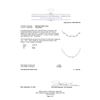 Image 3 : 4.00ctw Diamond Necklace - 14KT White Gold