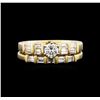 Image 1 : 0.90ctw Diamond Wedding Ring Set - 18KT Yellow Gold