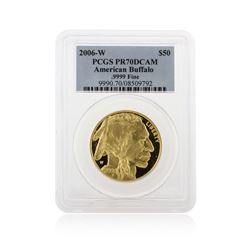 2006-W PCGS PR70DCAM $50 American Buffalo Bullion Coin