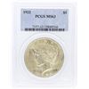 Image 1 : 1922 PCGS MS63 Peace Silver Dollar