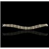 Image 3 : 18KT White Gold 19.79tcw Diamond Ribbon Bracelet