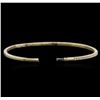 Image 3 : 0.78ctw Diamond Bangle Bracelet - 14KT Yellow Gold