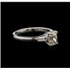 Image 2 : EGL USA 1.34ctw Diamond Ring - 14KT White Gold