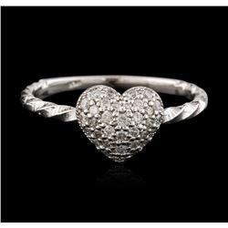 14KT White Gold 0.30ctw Diamond Ring