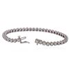 Image 3 : 14KT White Gold 2.23ctw Diamond Tennis Bracelet