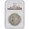 Image 1 : 1887 NGC MS63 Morgan Silver Dollar