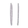 Image 1 : 14KT White Gold 1.33ctw Diamond Earrings