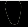 Image 1 : 14KT Yellow Gold 0.84ctw Diamond Necklace
