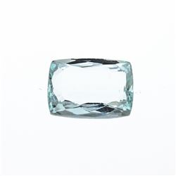 6.48ct. Natural Cushion Cut Aquamarine