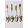 Image 2 : Vintage Lot of 4 Sterling Silver Souvenir Spoons