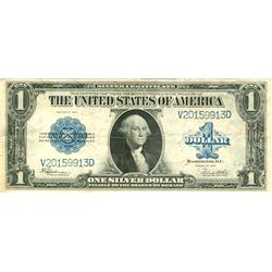1923 $1 Large Silver Certificate Speelman / White Note