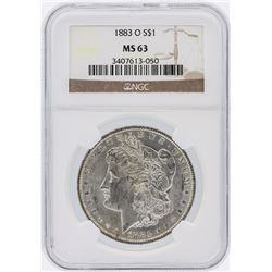 1883-O NGC MS63 Morgan Silver Dollar