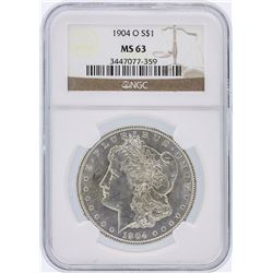 1904-O NGC MS63 Morgan Silver Dollar