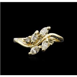 0.43ctw Diamond Ring - 14KT Yellow Gold