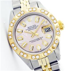 Rolex Two-Tone Diamond Ladies Watch