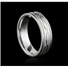 Image 2 : 14KT White Gold Ring