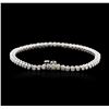 Image 3 : 14KT White Gold 1.87ctw Diamond Tennis Bracelet