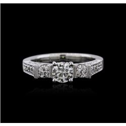 18KT White Gold 1.04ctw Diamond Ring