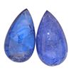 Image 1 : 19.19ctw Cabochon Tanzanite Parcel