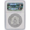 Image 2 : 2011-W NGC Graded MS70 $1 American Silver Eagle Silver Coin