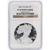 Image 1 : 2001-W NGC Graded PF70 Ultra Cameo $1 American Silver Eagle Silver Coin
