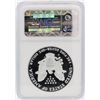 Image 2 : 2001-W NGC Graded PF70 Ultra Cameo $1 American Silver Eagle Silver Coin
