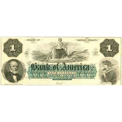 Rhode Island Bank of America $1 Note