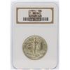 Image 1 : 1944 NGC Graded MS64 Walking Liberty Half Dollar Silver Coin
