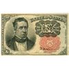 Image 1 : Fifth Issue United States 10 Cent Fractional Currency Note