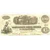 Image 1 : $100 1862 Richmond Virginia Confederate States of America Large Note
