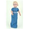 Image 1 : A DEP bisque head doll, with sleeping eyes and jointed composition body, 18ins...