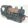Image 1 : A 5" gauge coal-fired live steam 0-4-0 locomotive "Hybrid", super-heated copper boiler with smoke...