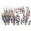 Image 1 : Mignot and other solid-cast toy soldiers, a quantity, mainly Napoleonic infantry, and six bandsme...