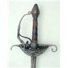 Image 1 : A late 17th century Southern European cup hilt rapier, the 34.25 inch double edged fullered blade...