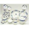 Image 1 : A Coalport 89 piece dinner, tea and coffee service, decorated in the Revelry pattern, including t...