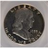 Image 2 : 1953 FRANKLIN HALF DOLLAR, ANACS PF-61